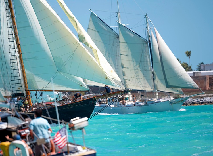 Schooners Race